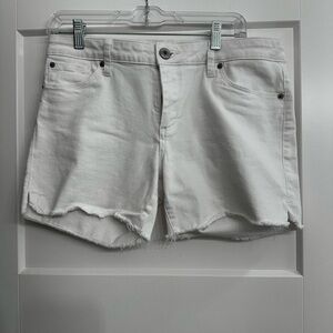 STS Blue Women's White Jean Shorts